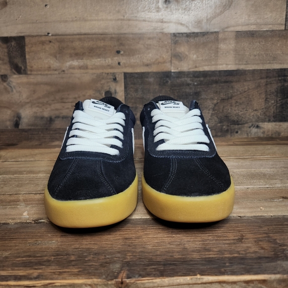 New Nike SB Bruin React Black, White & Gum Skate Shoes - Picture 7 of 12